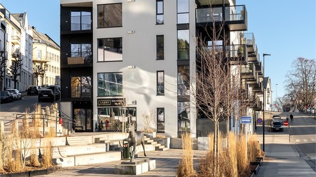 Pent opparbeidet rundt eiendommen