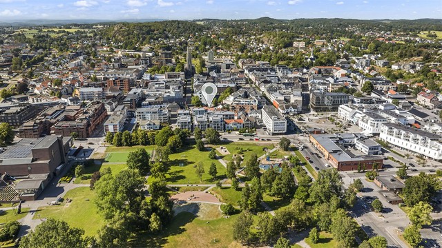 I tillegg fungerer den flotte Badeparken som en ekstra «hage» rett utenfor stuedøren.