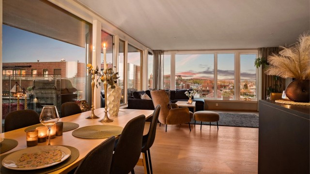 Velkommen til Magasinparken 22 - En påkostet og lekker 4-roms i 5. etasje