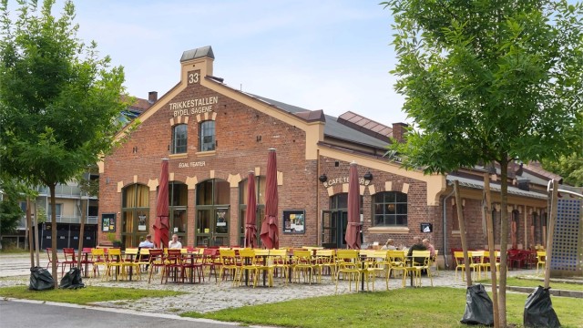 Trikkestallen på Torshov huser både teater og en populær kafé