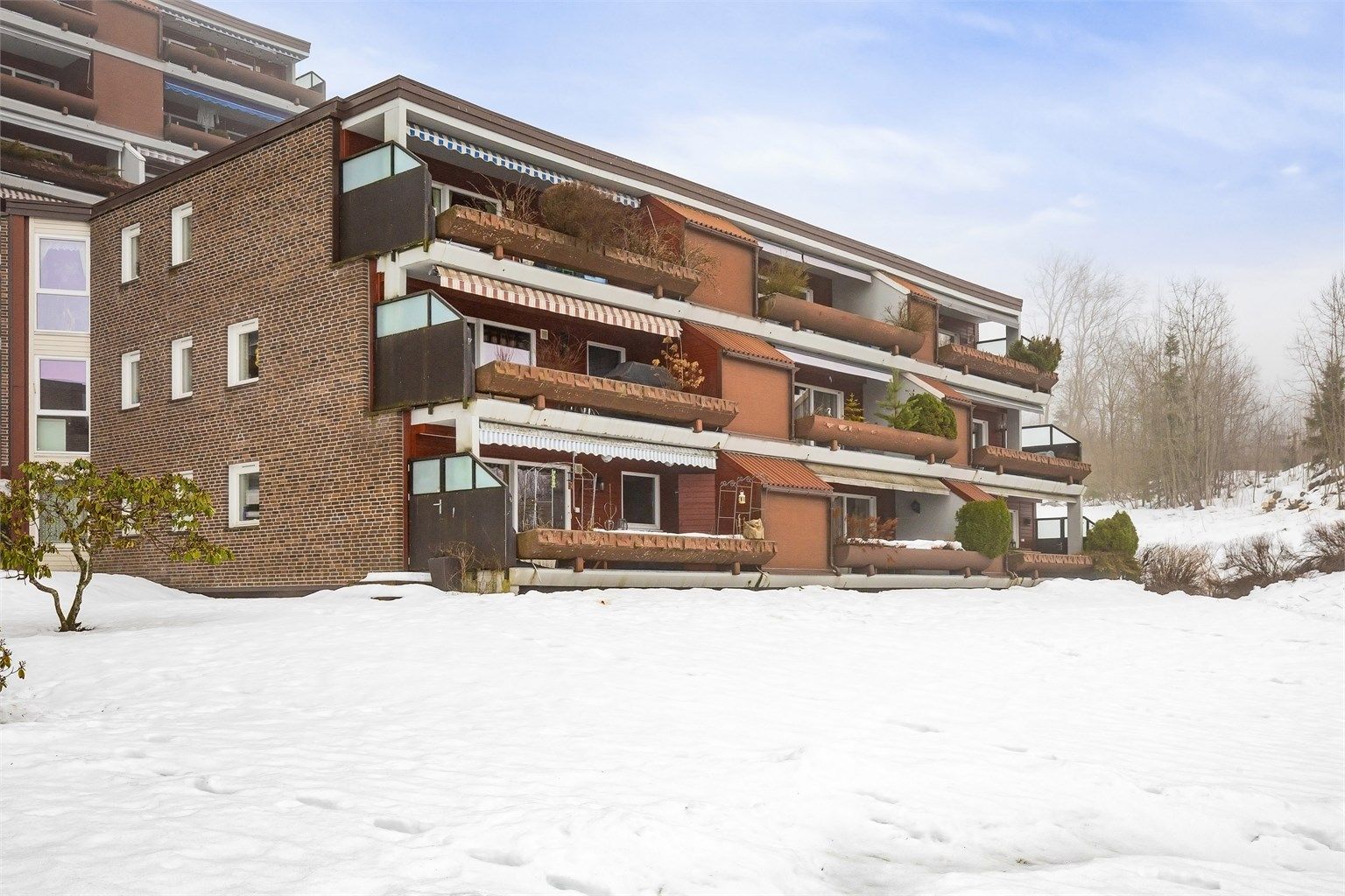 Her bor du i et rolig og attraktivt boligområde på Helset på Bærums Verk