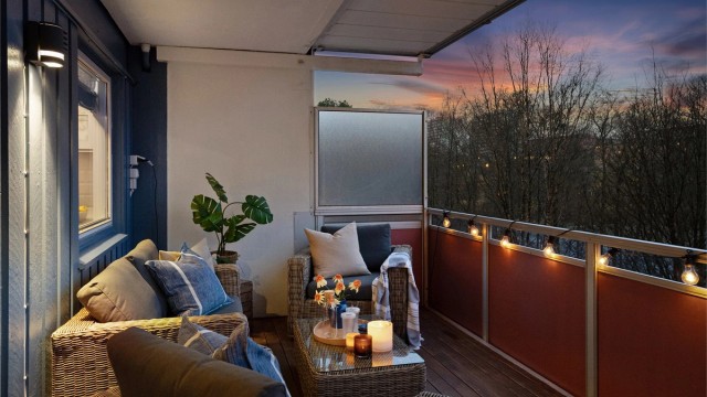 - Det er lagt opp stikkontakt og utebelysning -