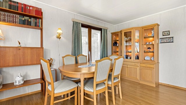 God plass til spisestuen
