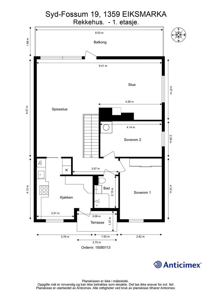 Plantegning - 1. etasje