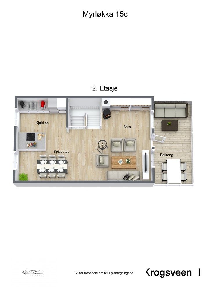 Plantegning - 2.etasje
