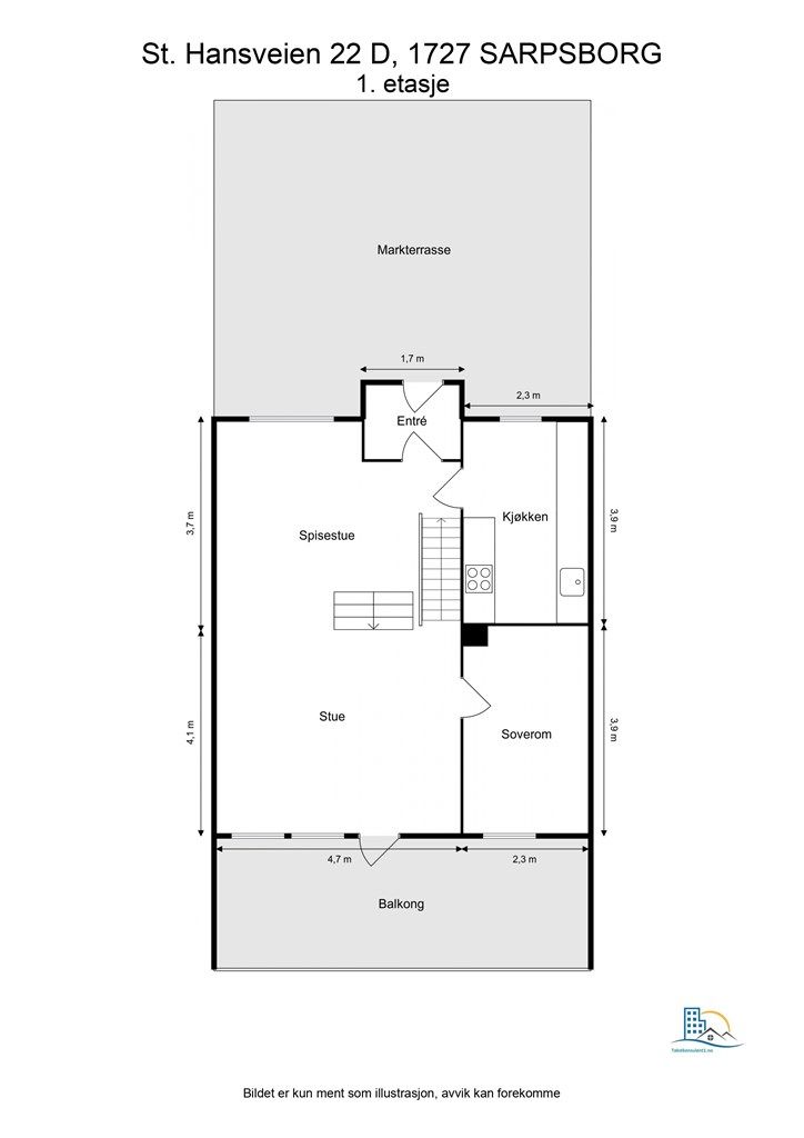 St. Hansveien 22 D, 1727 SARPSBORG