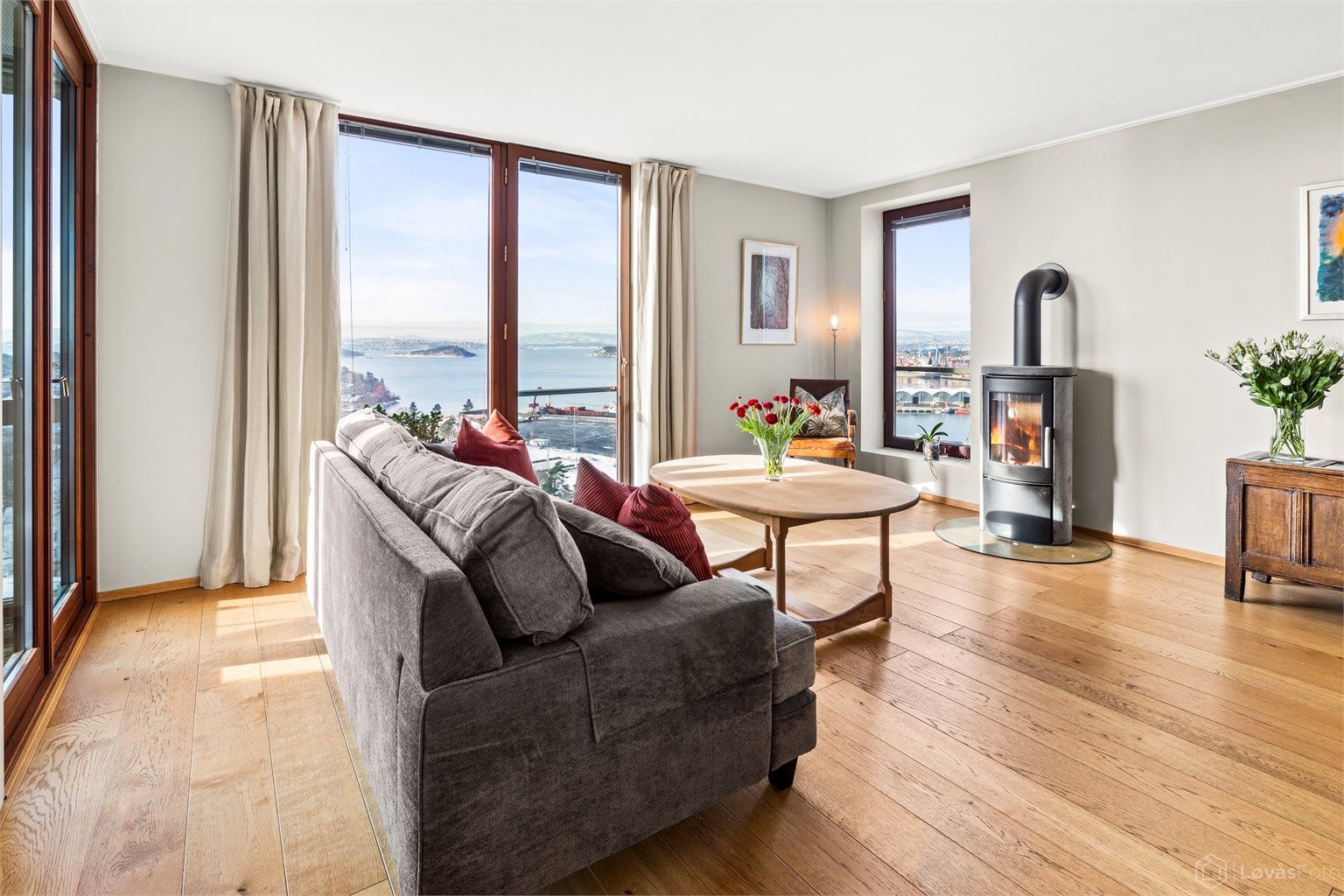 Her er det også installert gulvvarme for jevn og behagelig temperatur.