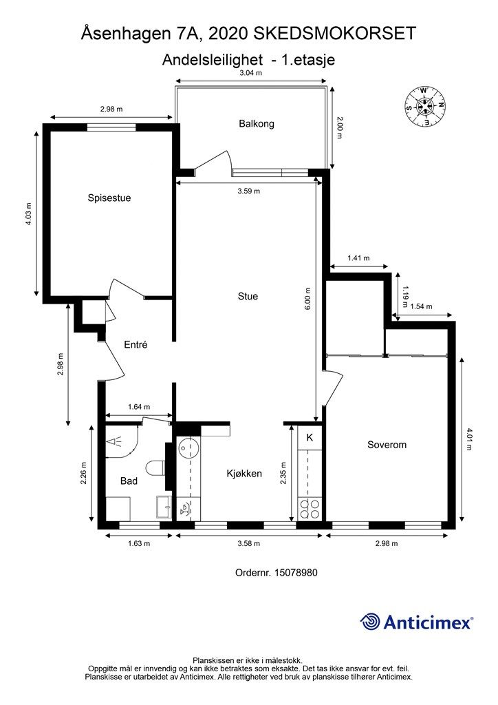 Plantegning 1.etasje