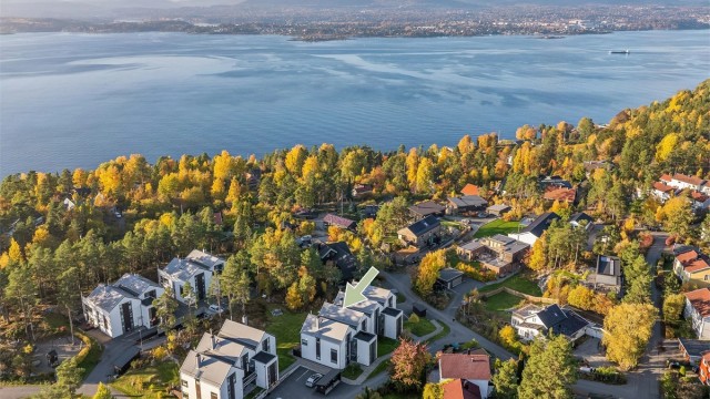 Velkommen til Solsideveien 9 - Presentert av Anniken Øderud v/Krogsveen avd Nesodden. Foto: Per Oscar Skjellnan v/Efkt