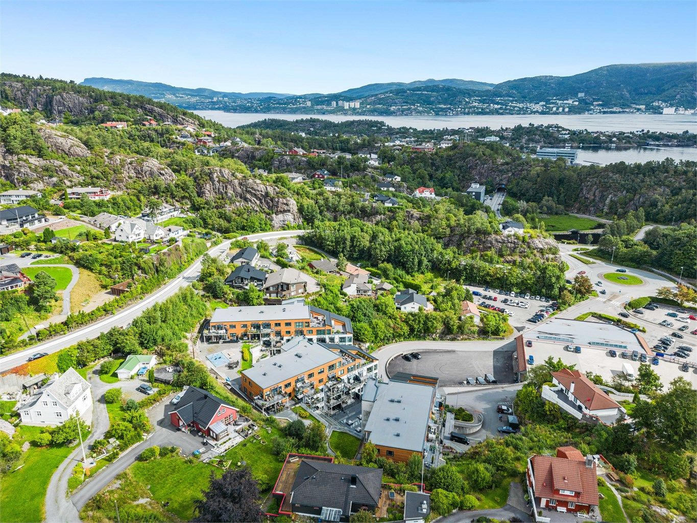 Flott område på Kleppestø!