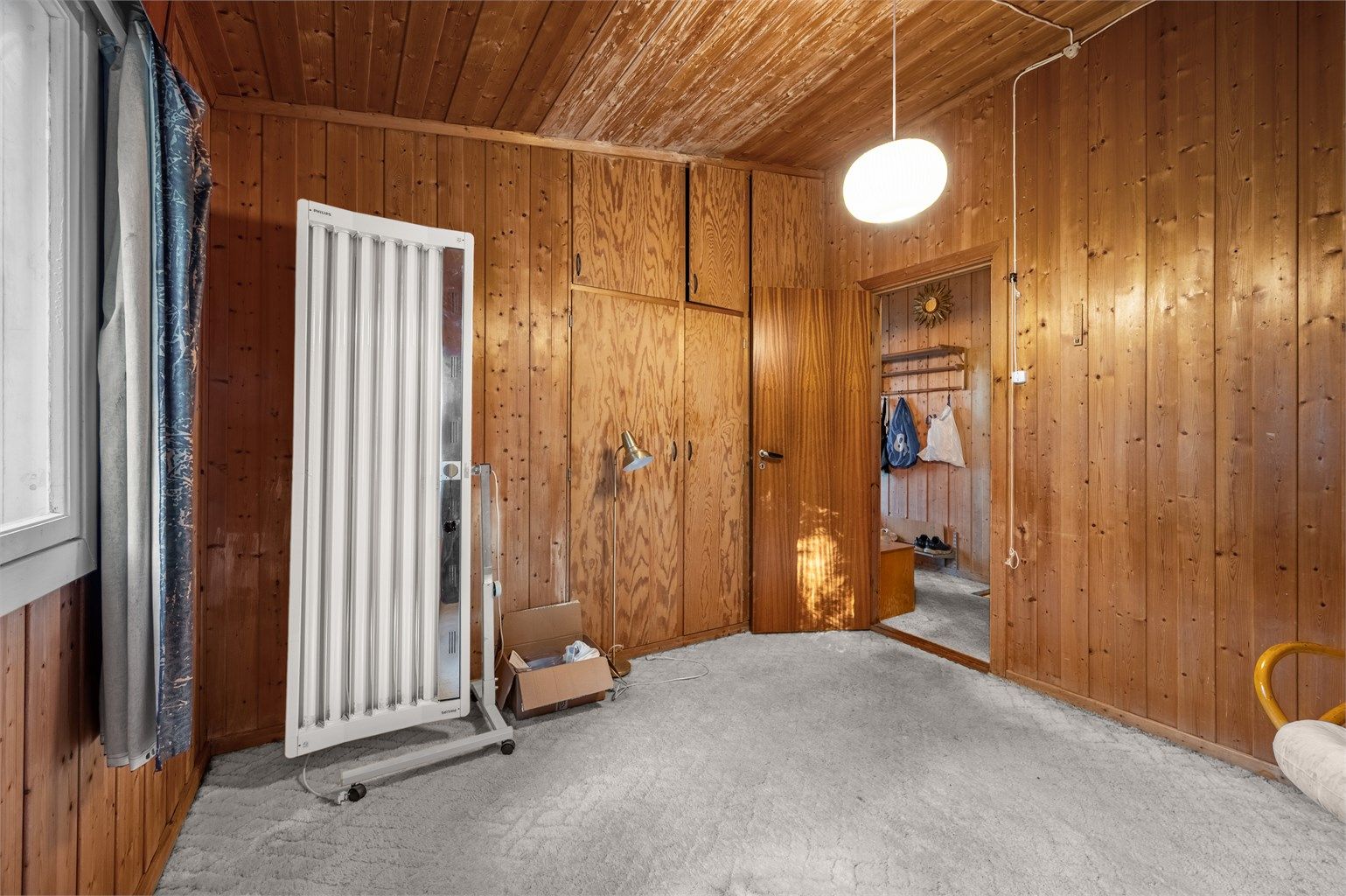 Plassbygget garderobeløsning