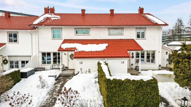 Fasade - Vinterbilde