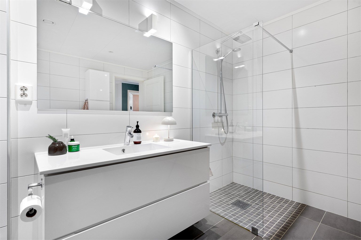 Rommet er tilknyttet boligens balanserte ventilasjonsanlegg.