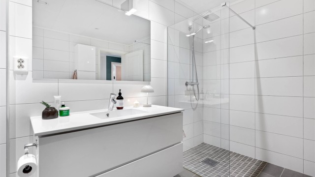 Rommet er tilknyttet boligens balanserte ventilasjonsanlegg.