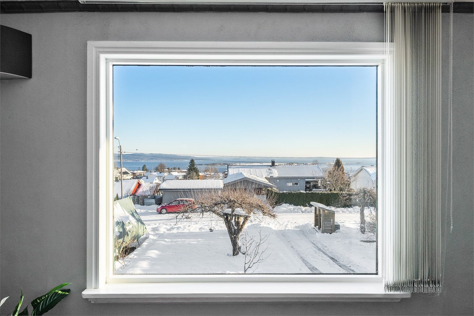 Nydelig utsikt fra stuen