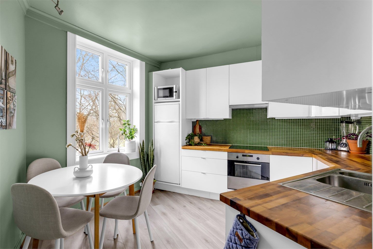  Schweigaards gate 54B har en svært attraktiv beliggenhet midt i et av Oslos mest populære og levende områder.  Foto: Isnitt As.