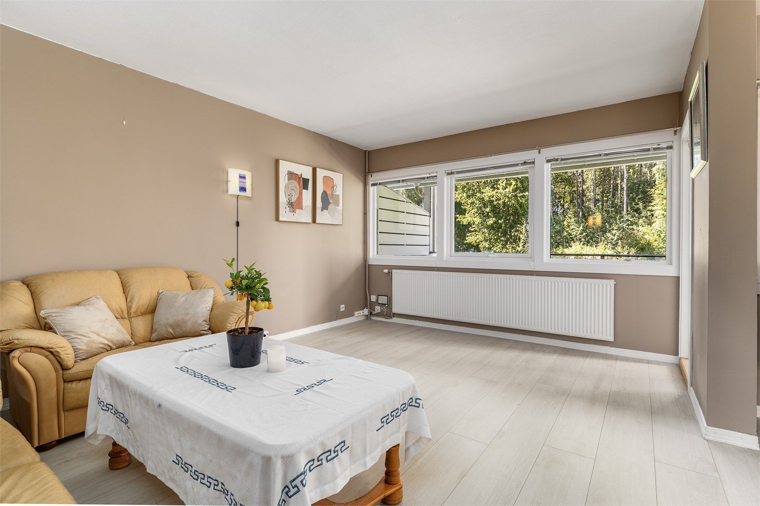 Leiligheten i Holteveien 6B formidles av Krogsveen Moss. Fotograf: Børge Oppegård