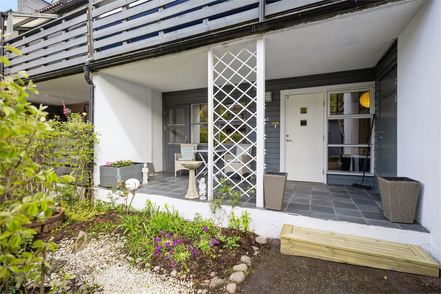 Et herlig sted å nyte solfylte dager og svale kvelder.