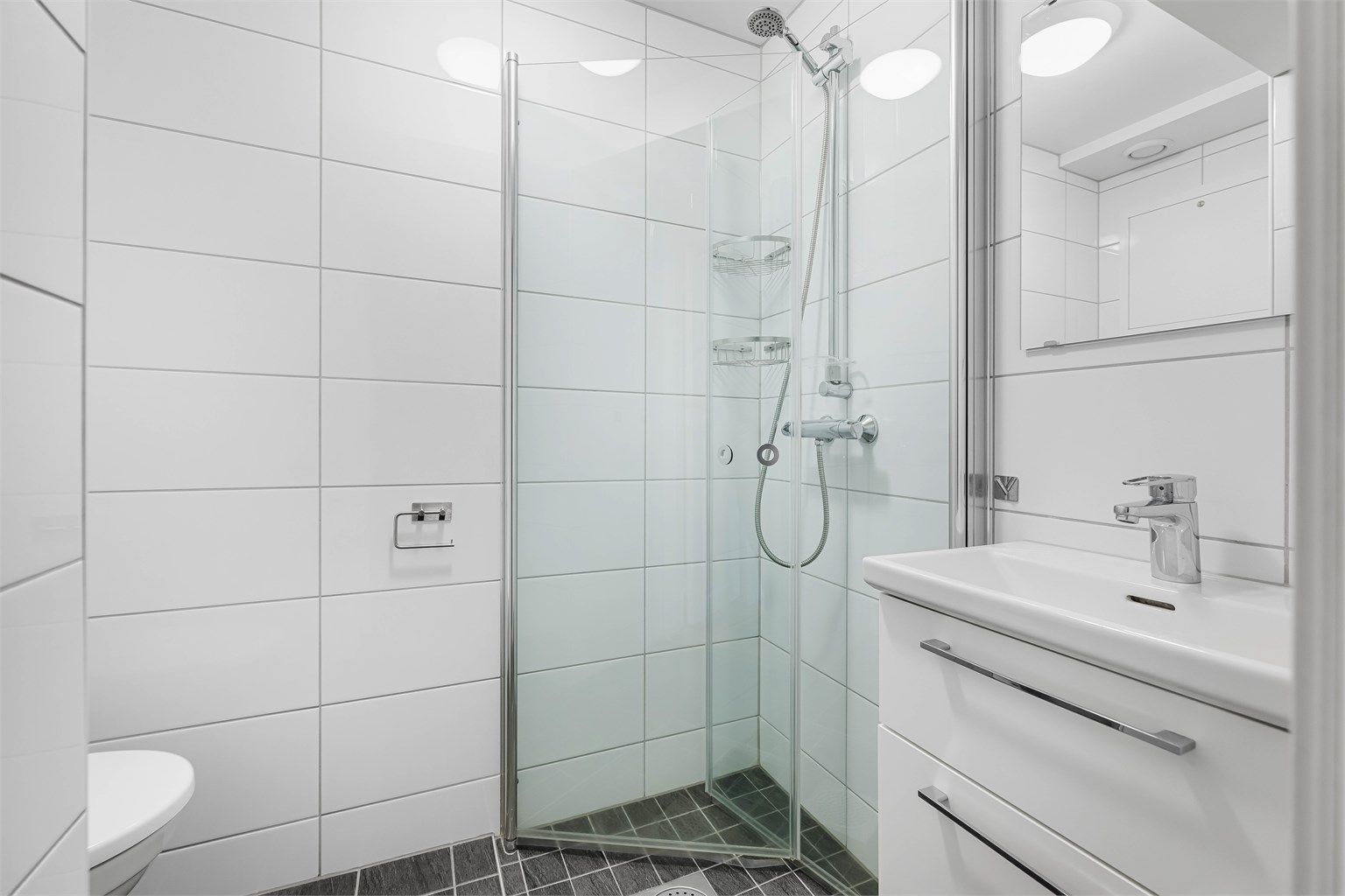 Bad rehabilitert i regi av borettslaget i 2022.