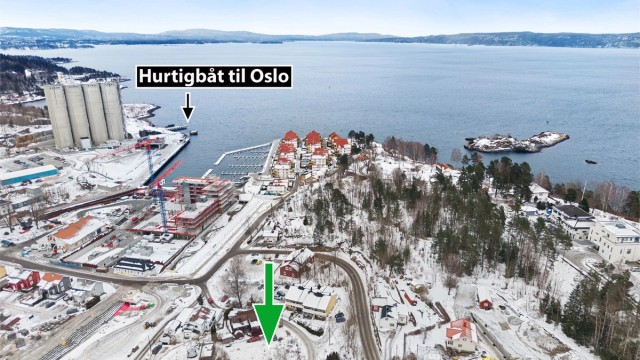 Boligtomt sentralt i Slemmestad