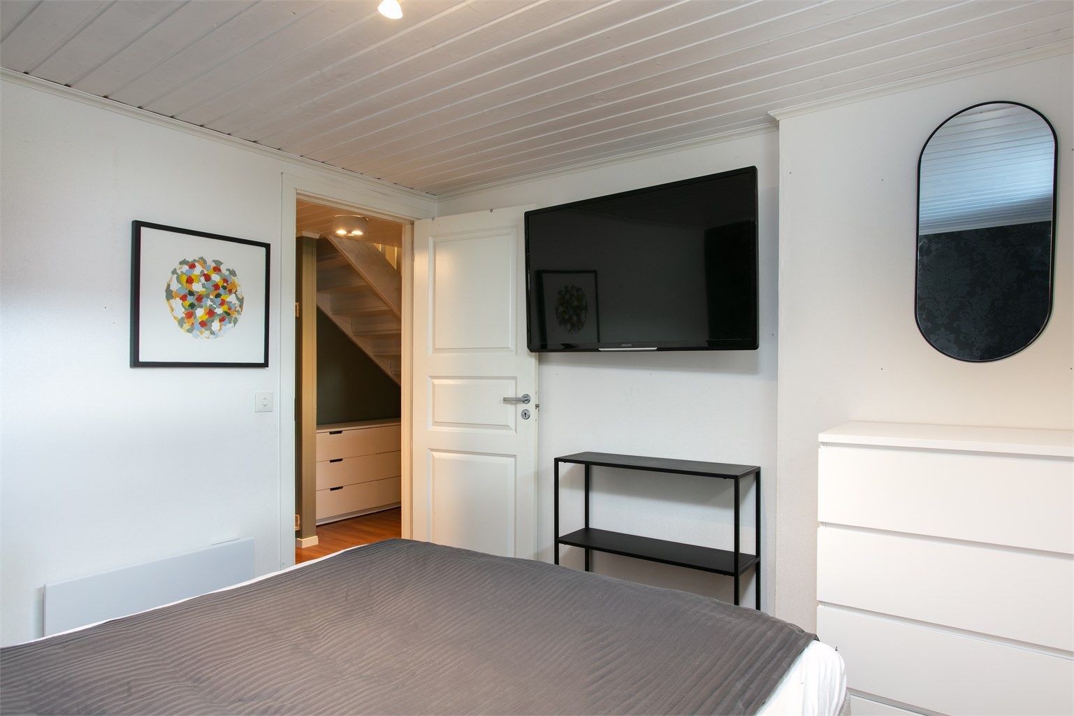 Disp. rom i underetasjen, i dag benyttet som soverom (ikke godkjent)