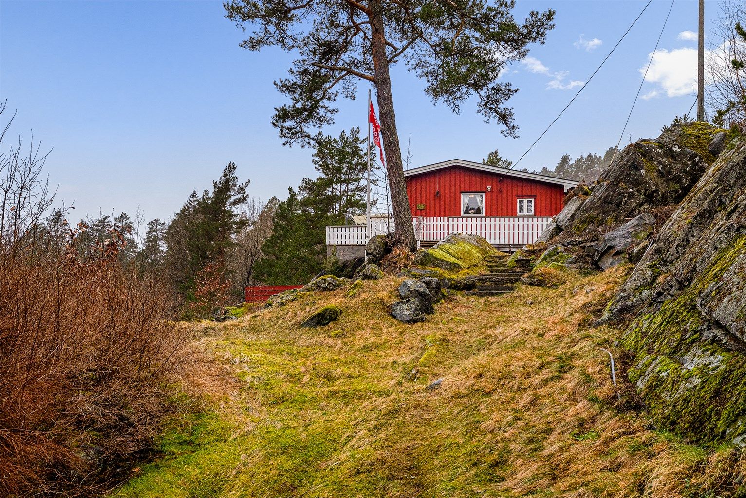 Her er det INGEN HAGE å passe på og luke...