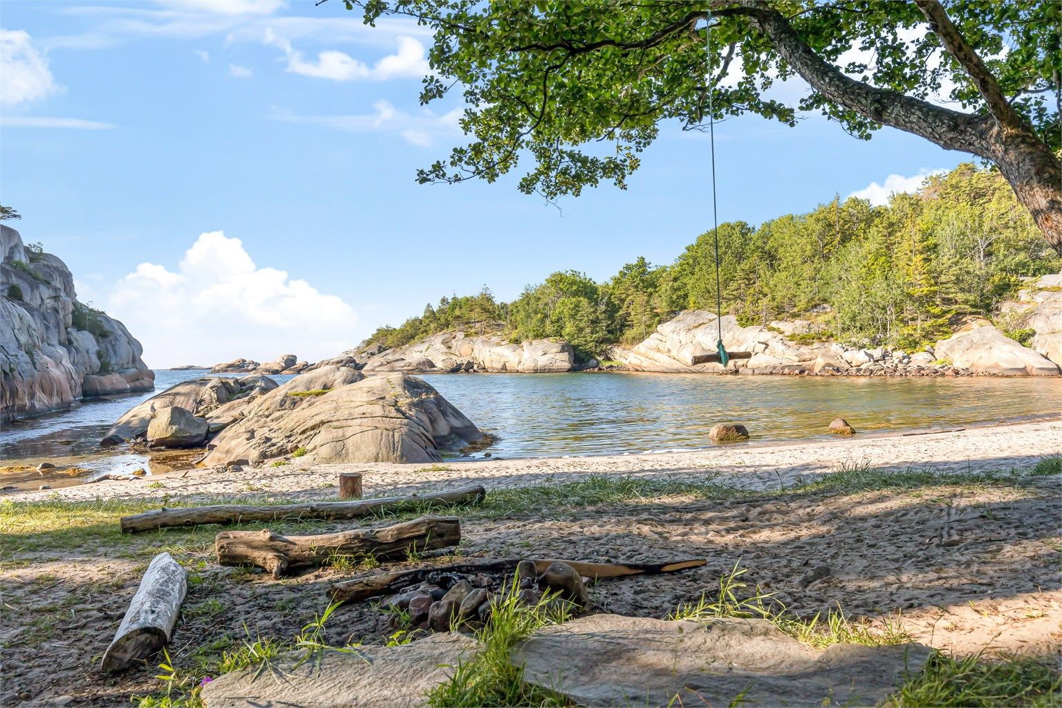 Den perfekte badeplass for ungene