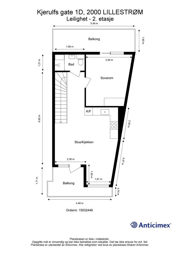 Plantegning 2.Etasje