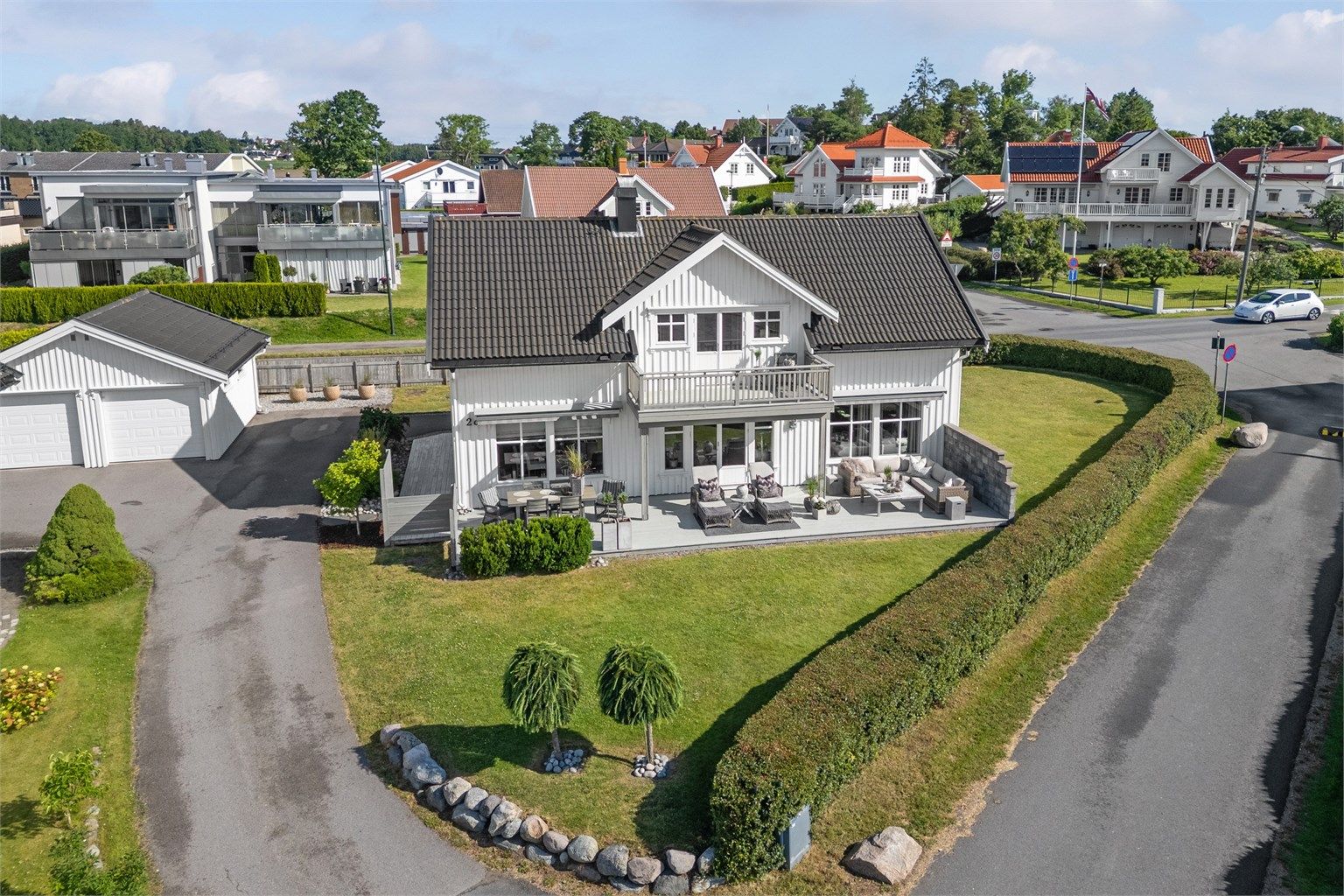 Pent opparbeidet hage!