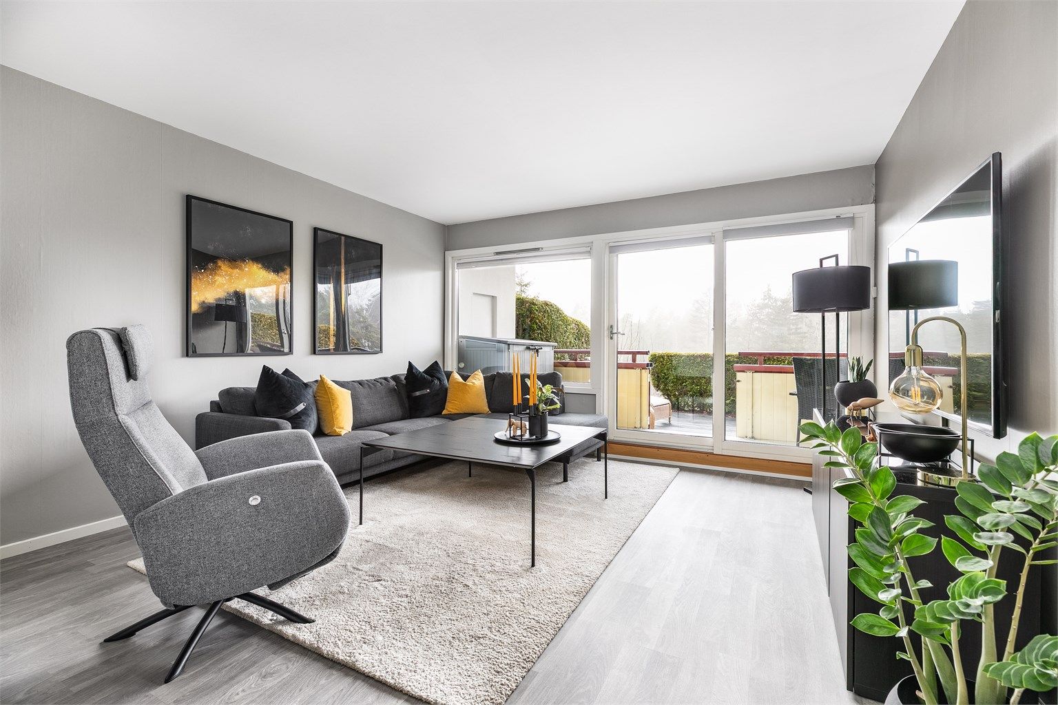 Velkommen til Slalåmbakken 7E! Leiligheten presenteres av Krogsveen. Fotograf; Børge Oppegård.