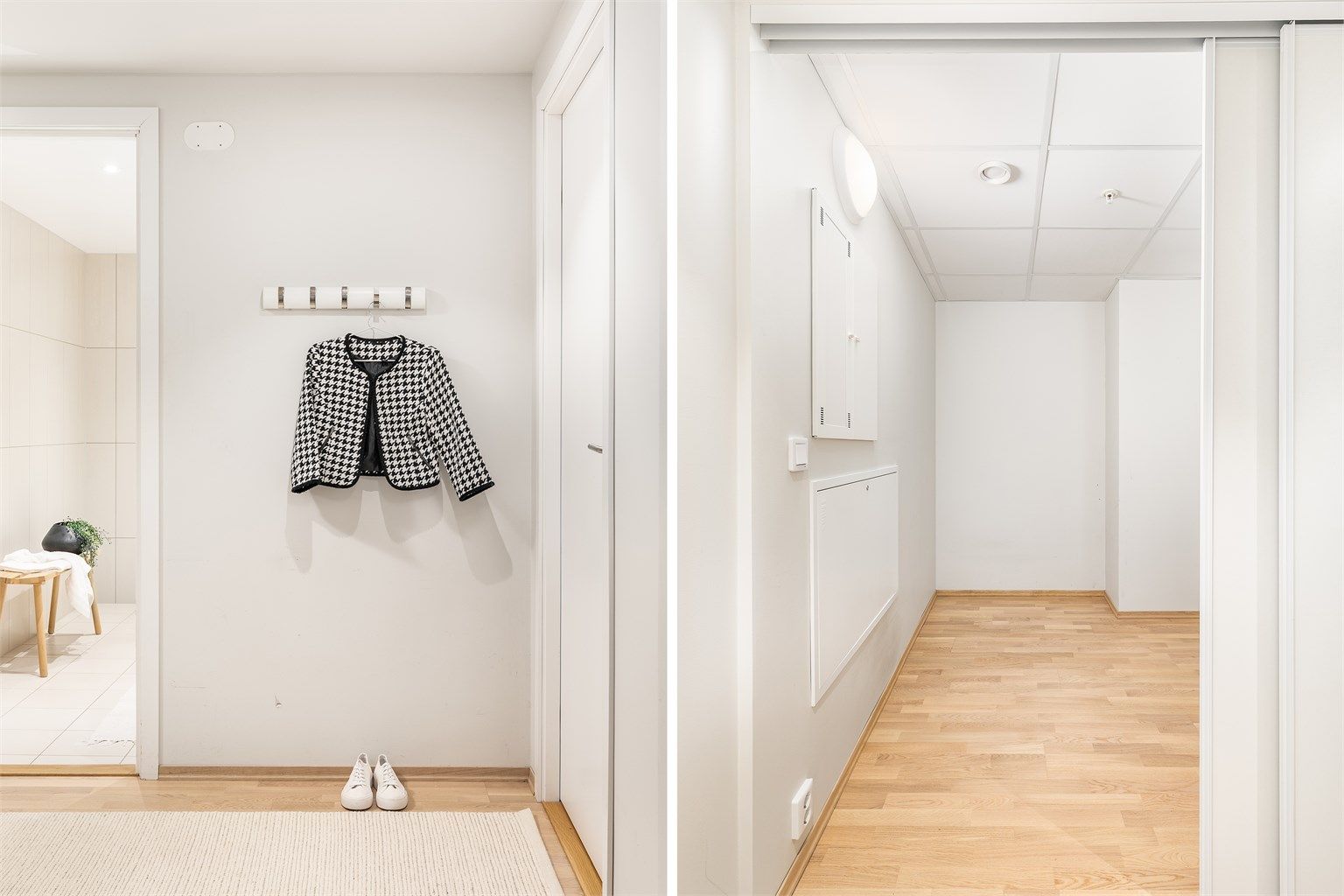 Boden er utpreget stor, spesielt i forhold til leilighetens totale areal.