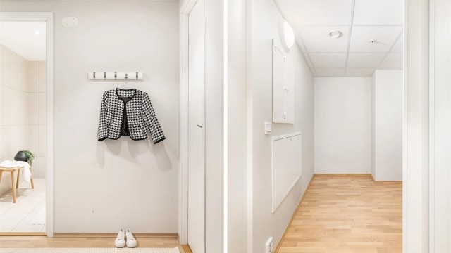 Boden er utpreget stor, spesielt i forhold til leilighetens totale areal.