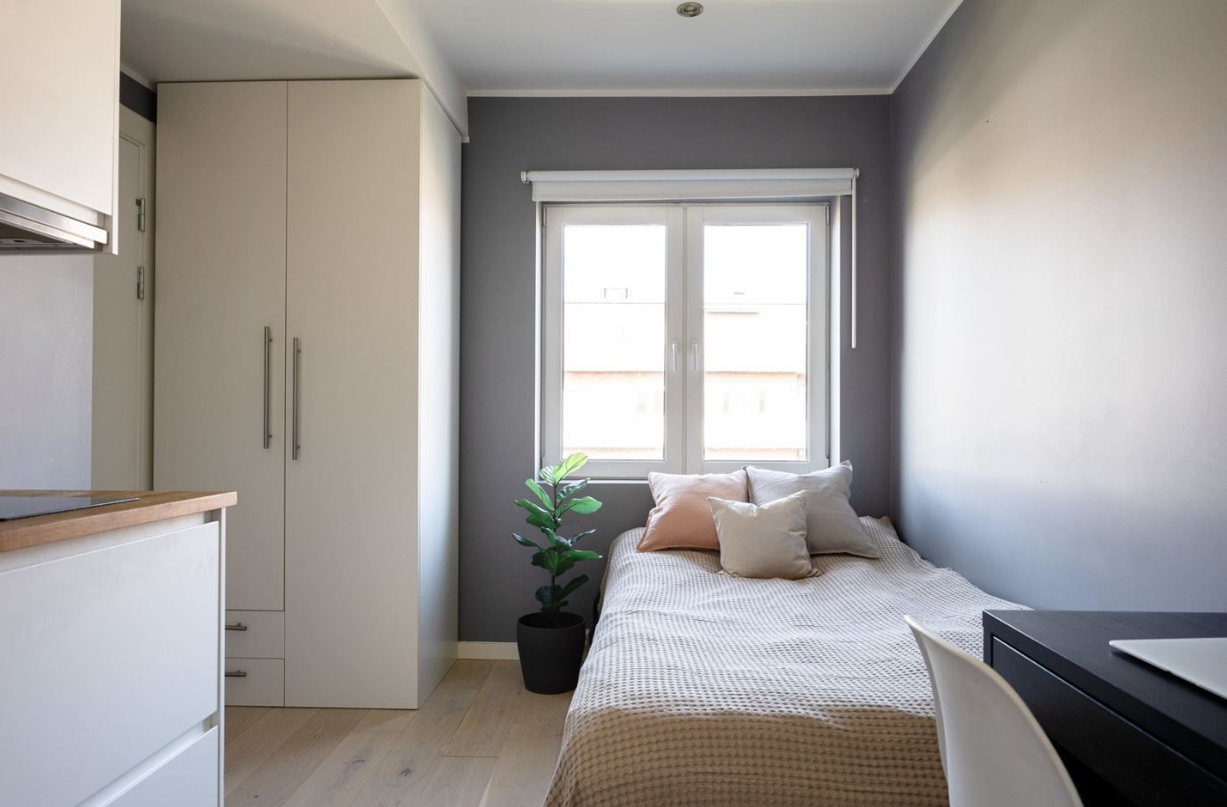 Velkommen til denne hybelen i Wilhelm Færdens vei 1B!