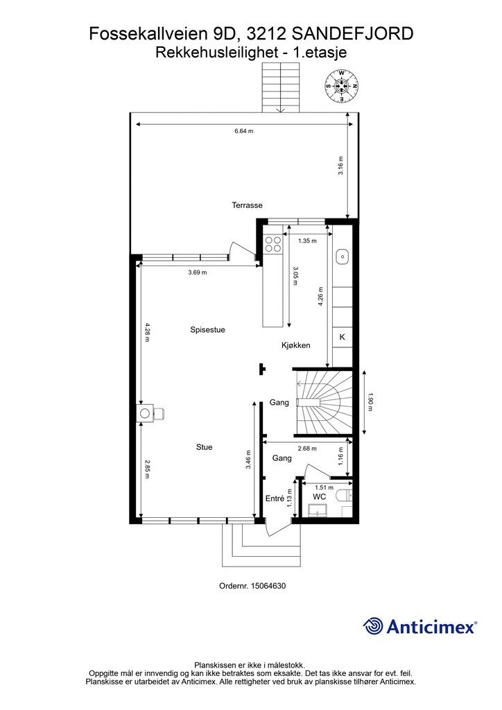 Plantegning 1. etasje