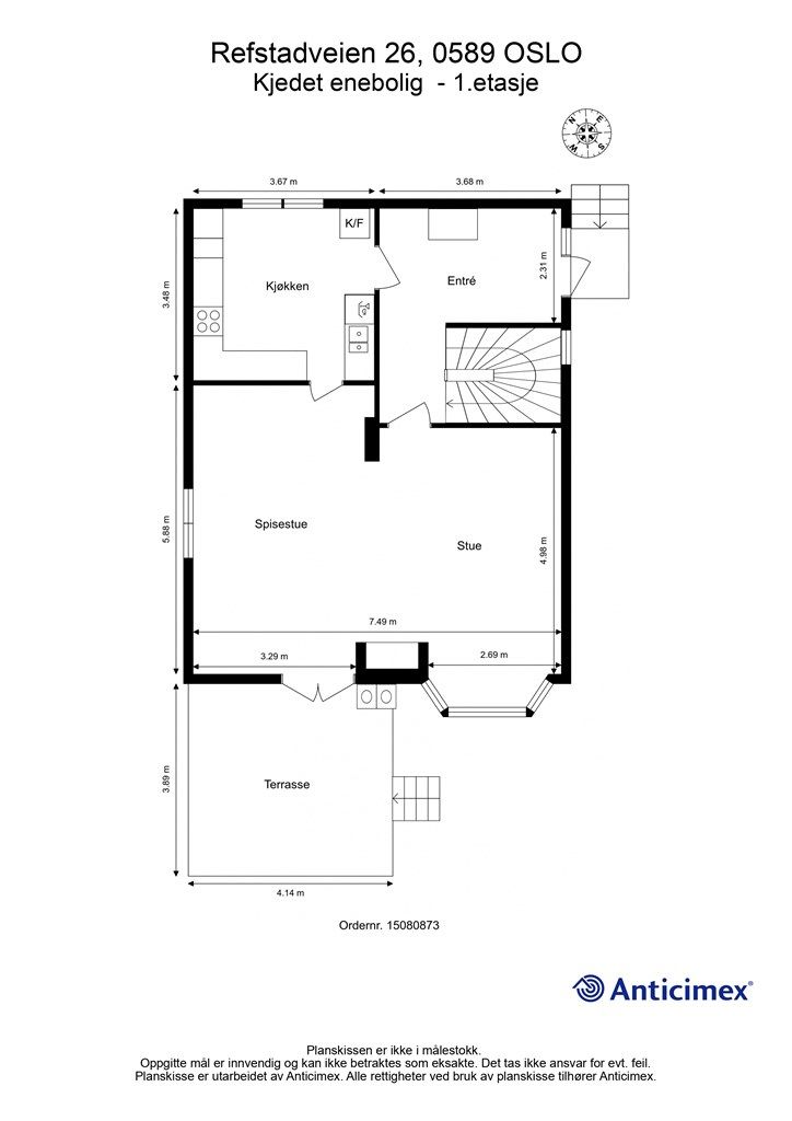 Plantegning 1.etasje