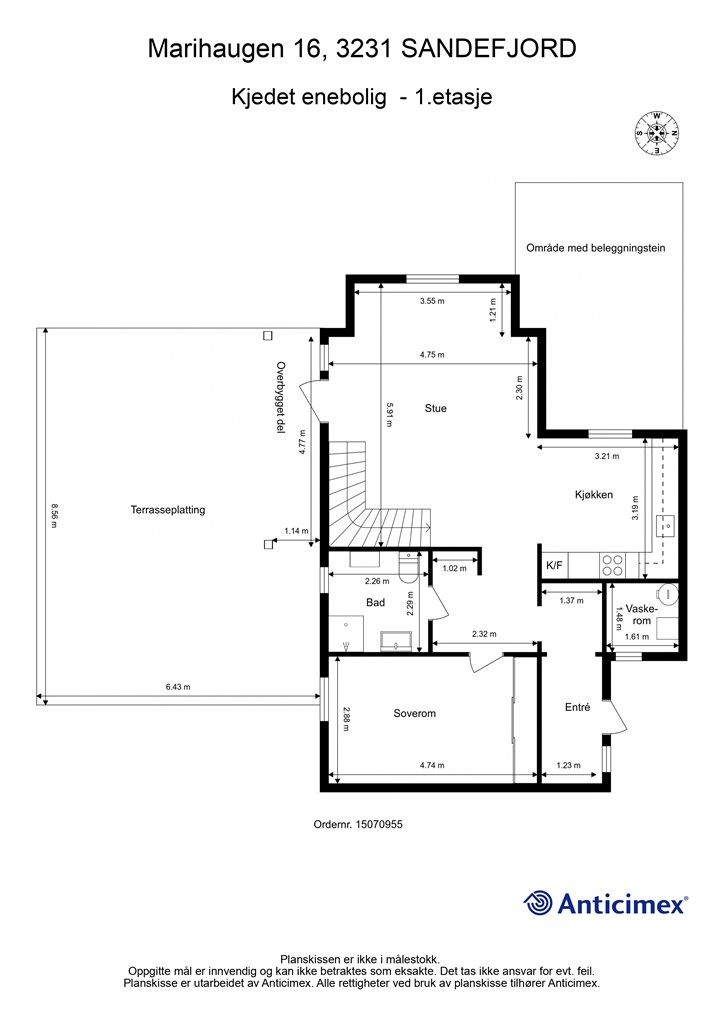 Plantegning 1.etasje