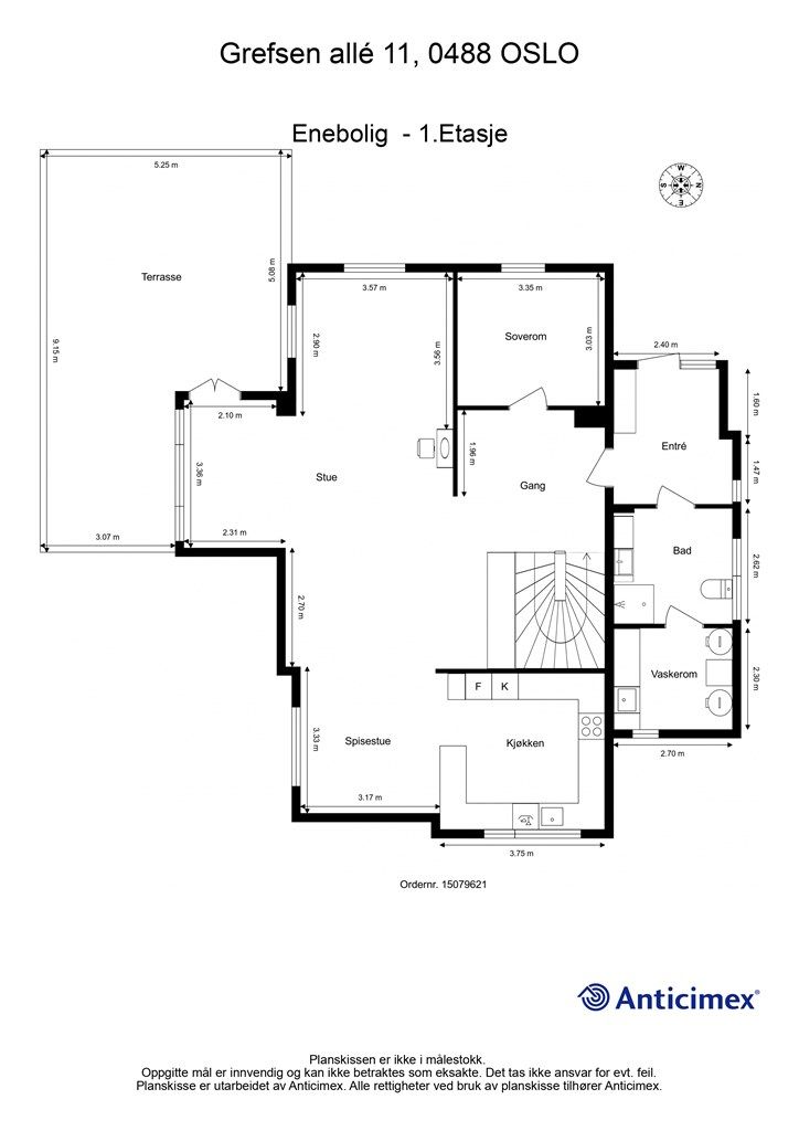 Planskisse 1. etasje