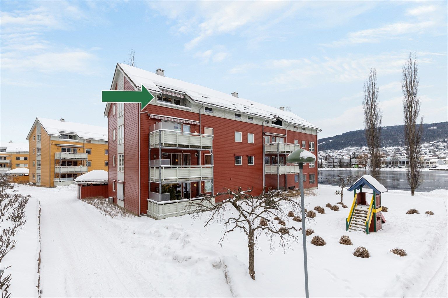 Delikat oppgradert 3-roms ende- og toppleilighet.
Foto: Trond Reder