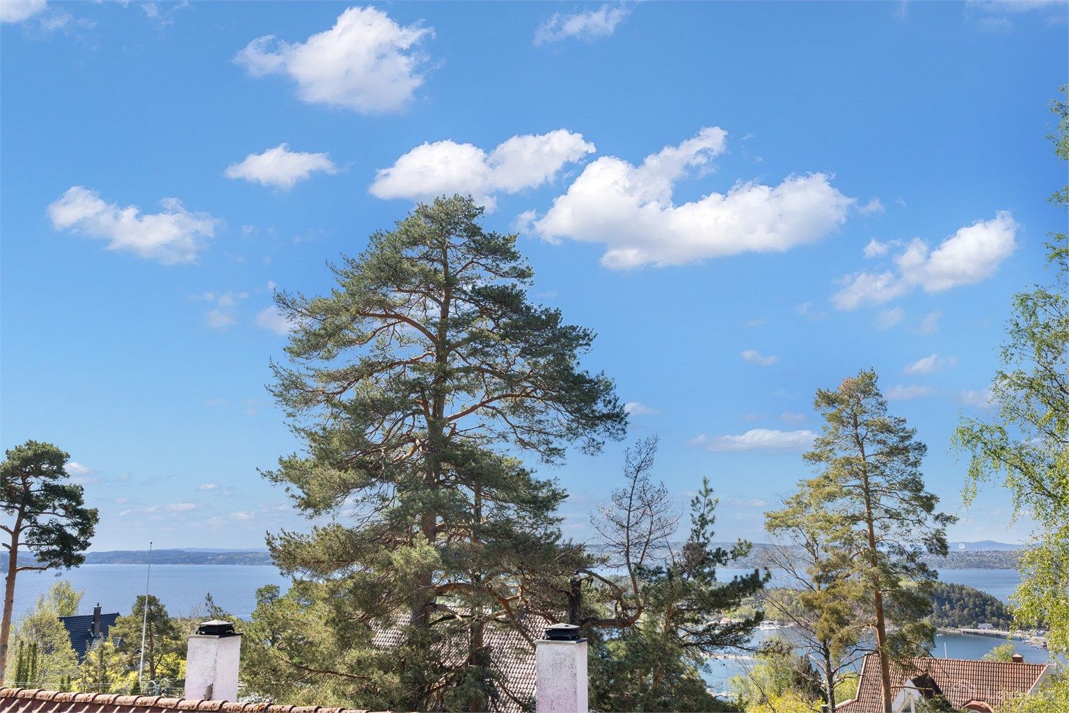 Utsikt fra 2. etasje