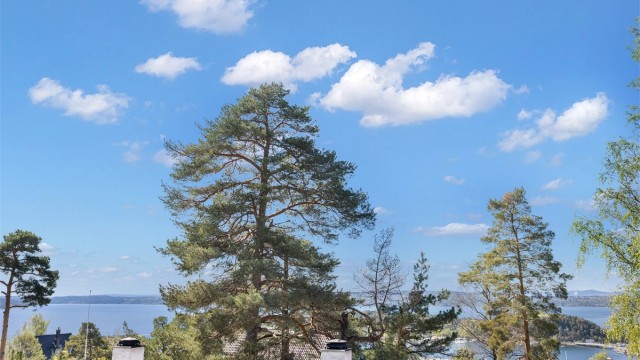 Utsikt fra 2. etasje