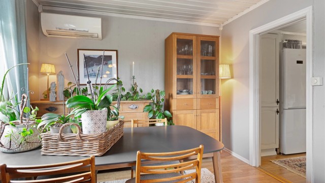 Luft-til-luft varmepumpe fra ca. 2013.