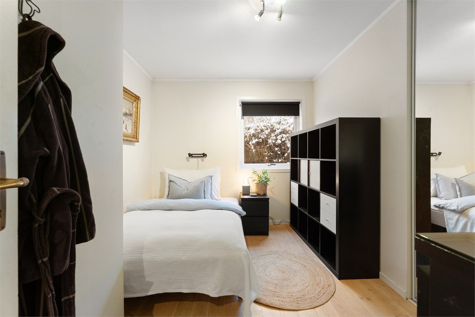 Dette soverommet egner seg godt som gjesterom eller ungdomsrom.