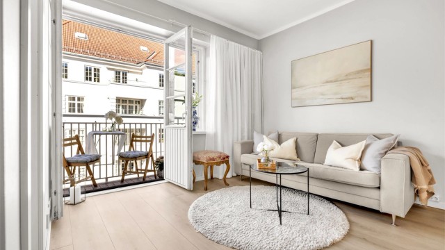 Velkommen til Nobels gate 23! Presentert av Anne Aartun v/ Krogsveen Majorstuen og Oslo vest. Foto: Solbergstudio.