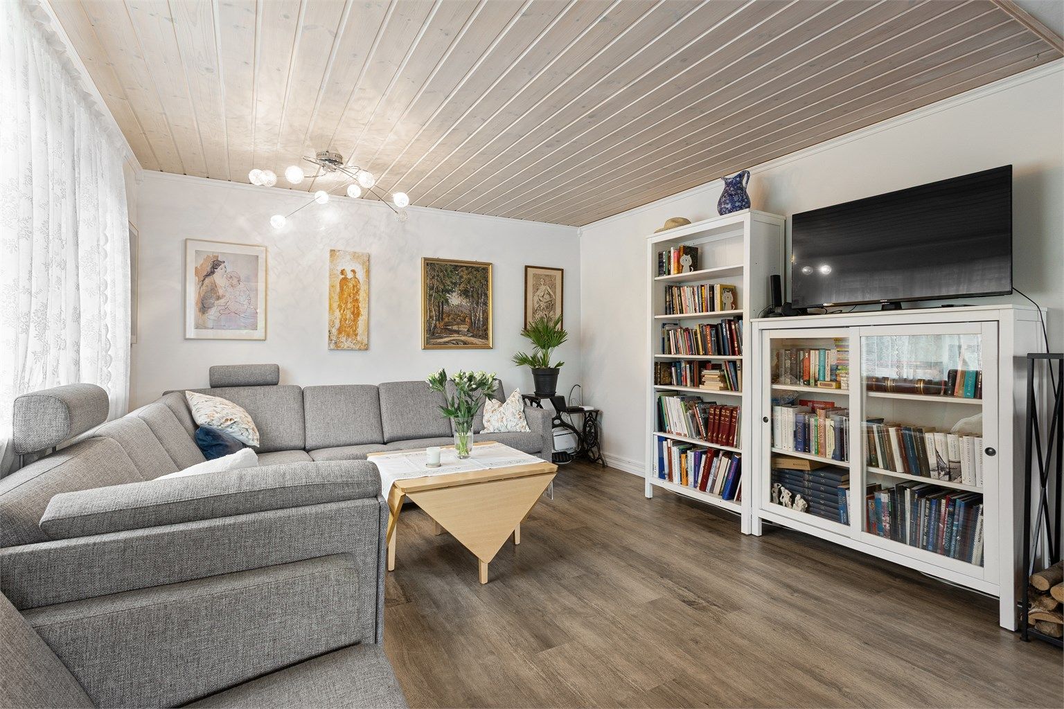 Plass til sofagruppe