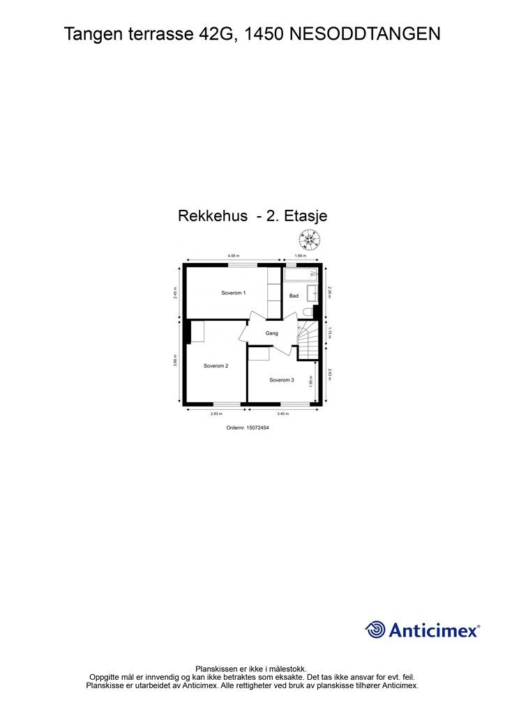 Plantegning 2. etasje