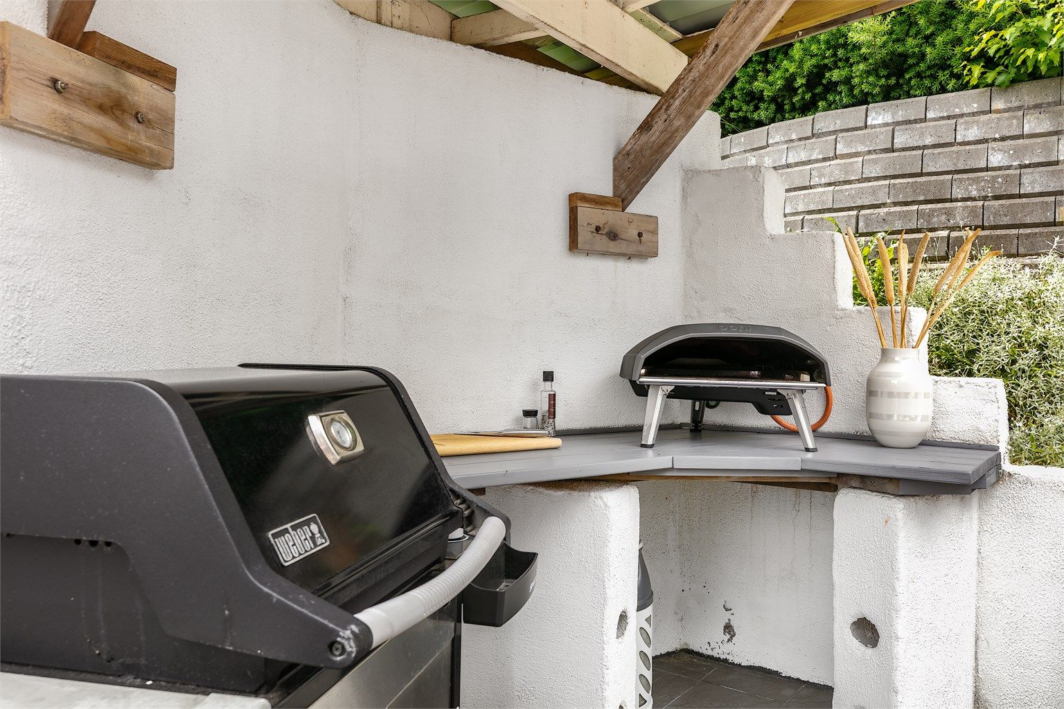 For den som har utstyr og lyst kan også en rask pizza serveres ute