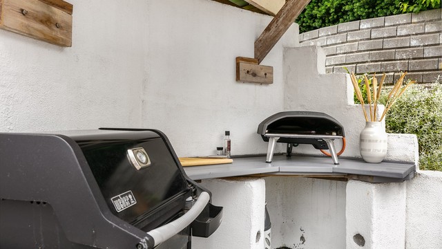 For den som har utstyr og lyst kan også en rask pizza serveres ute