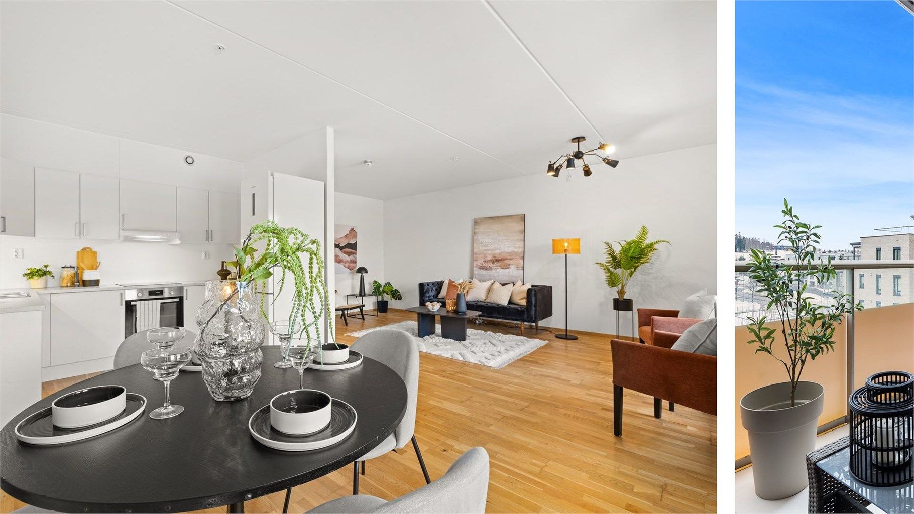 Velkommen til Støperiveien 65 | En moderne 3 roms leilighet, høytliggende med gode solforhold | Vestvendt