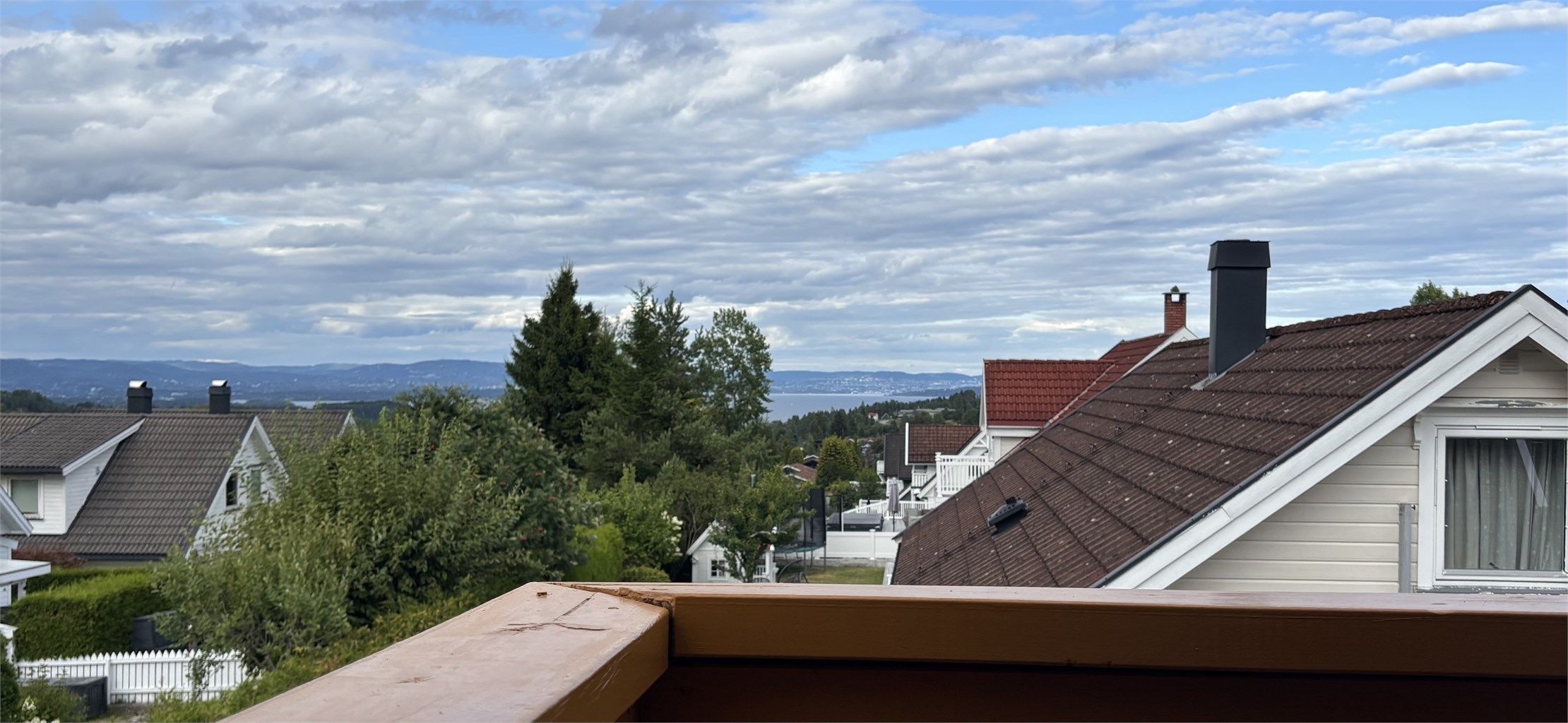 Selgers privte bilde av utsikten