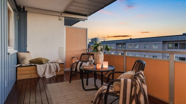- Det er god plass til sittegrupper, perfekt når man får gjester på besøk -